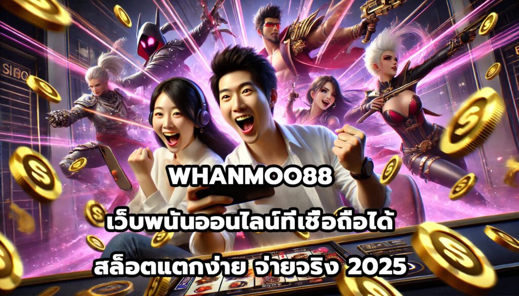 WHANMOO88 เว็บพนันออนไลน์ที่เชื่อถือได้ สล็อตแตกง่าย จ่ายจริง 2025